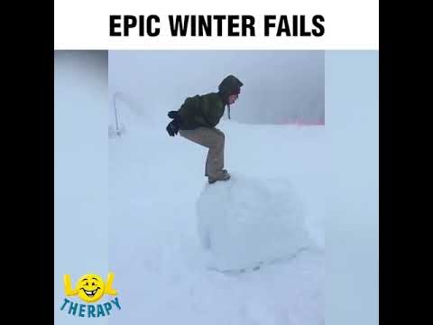 Epic winter fails compilation