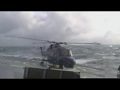 Mistrzowskie ladowanie helikopterem
