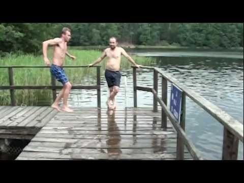 Epic water jump