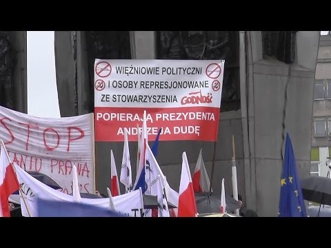 Marsz Komitetu Obrony Demokracji w Gdansku...