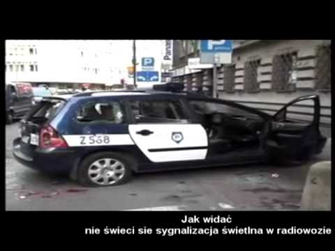 Policja Podpala radiowoz