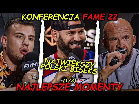 AFERA O TURNIEJ- KONFERENCJA FAME MMA 22 | NAJLEPSZE MOMENTY