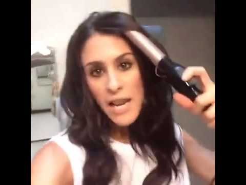 That moment when you forget your curling iron isn 