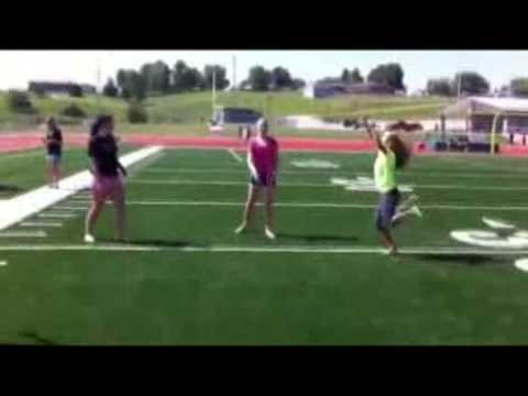 Cheerleader fail