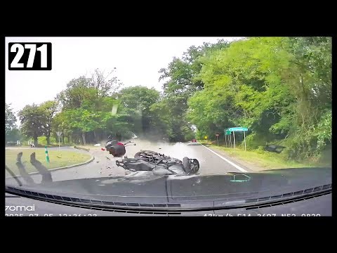 Wypadek z udzialem motocyklity