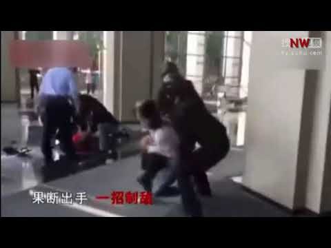 Popisowa akcja chinskiego policjanta