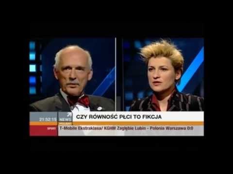 Janusz Korwin-Mikke vs Feministka