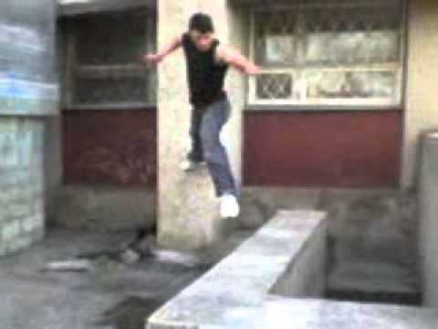 Parkour fail