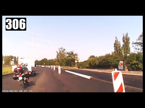 Motocyklista i wypadek