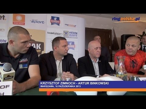Binkowski - Zimnoch: Spiecie na konferencji prasowej