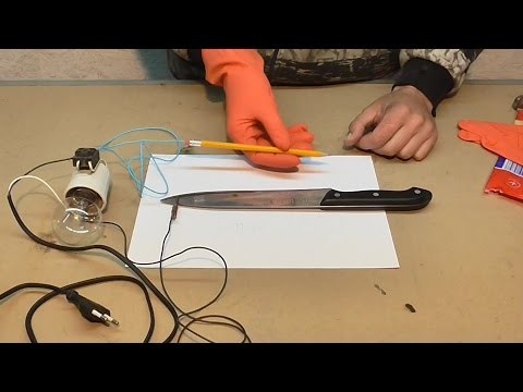 Tajemnicza technika - olowek jako lasera