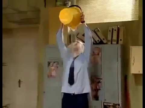 Cezary Pazura Ice Bucket Challenge rok 1998