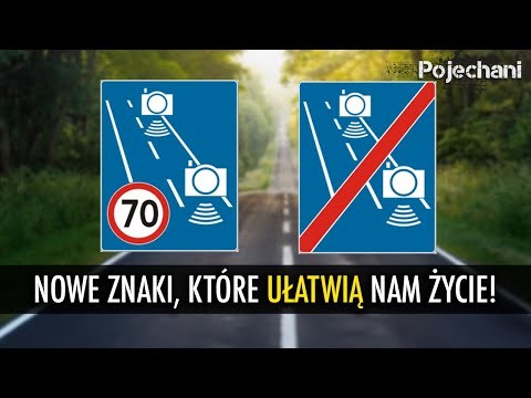 NOWE znaki drogowe juz od sierpnia 2019!