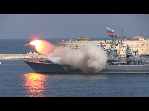 Rosyjski okret odpalil rakiety i cos poszlo nie tak
