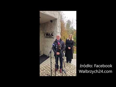 Uroczyste otwarcie kibli przez wladze Walbrzycha