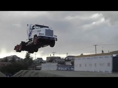 Semi Truck Jump