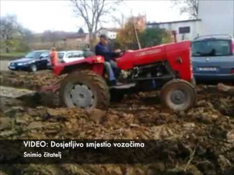 Rolnik z Chorwacji vs kierowcy parkujacy na jego 