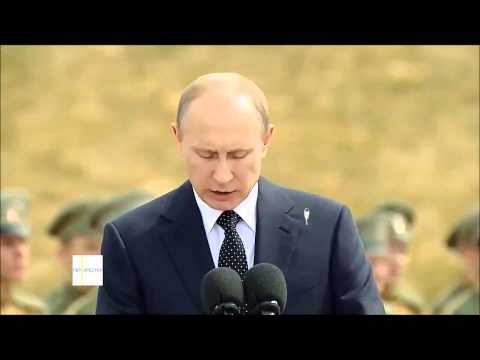 Atak z powietrza na Putina podczas przemowienia