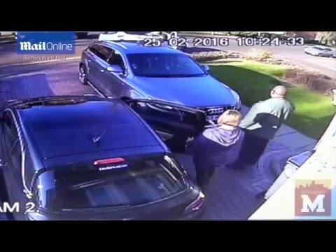 Bezczelne pobicie oraz kradziez Audi Q7 spod domu
