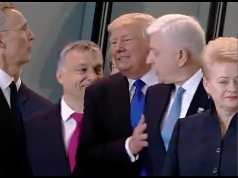 Trump na szczycie NATO 