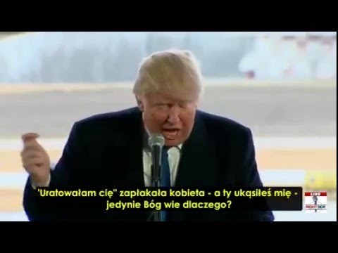 Donald Trump opowiada bajke o chorej Europie.