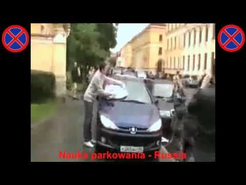 Nauka prawidlowego parkowania w Rosji
