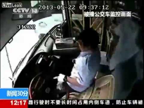 83 yo man messes with bus driver, causing 9 vehicl