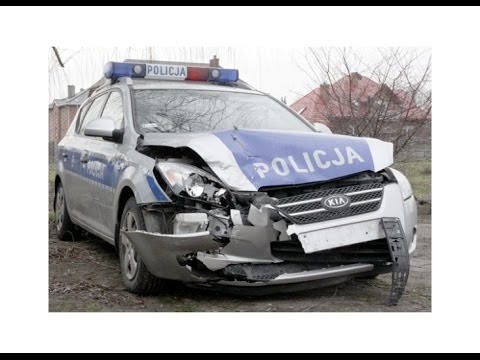 Polska Policja kontra idioci na drogach