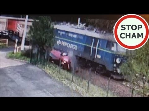 Wypadek na przejezdzie kolejowym w Radlinie