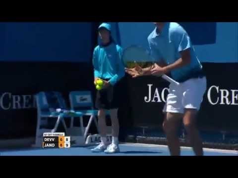 Janowicz wsciekly na sedzine