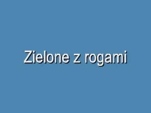 Zielone z rogami