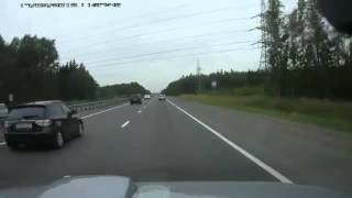 Anglik na ruskiej autostradzie