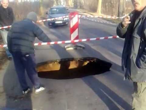 Polskie dziury w ulicy