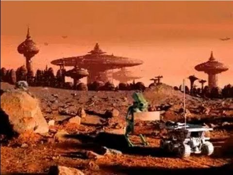 Reklama HP po ladowaniu na Marsie Pathfindera 1997