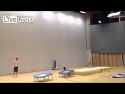 Trampolina fail