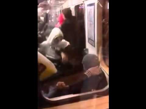 Kibole w metrze
