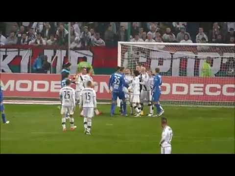 Awantura na boisku Buric v Malarz, Legia - Lech