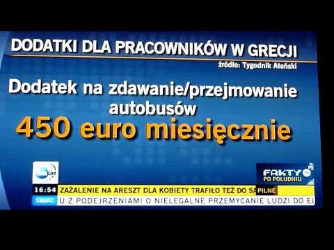 Dodatki dla paracownikow panstwowych w Grecji